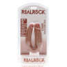 Real Rock Double Gode U Shape 12 x 3cm Marron